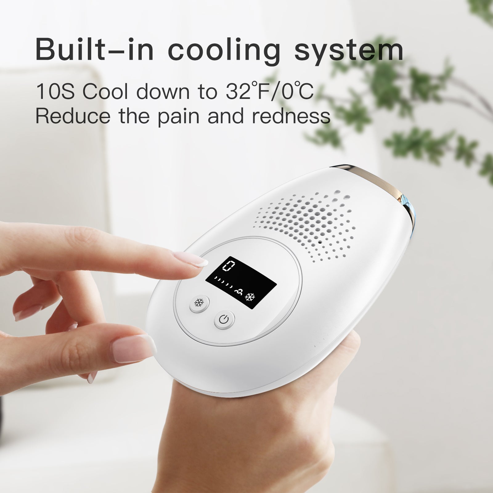 T1 Unlimited ICE Cold IPL Hair Removal with 4 replacement heads