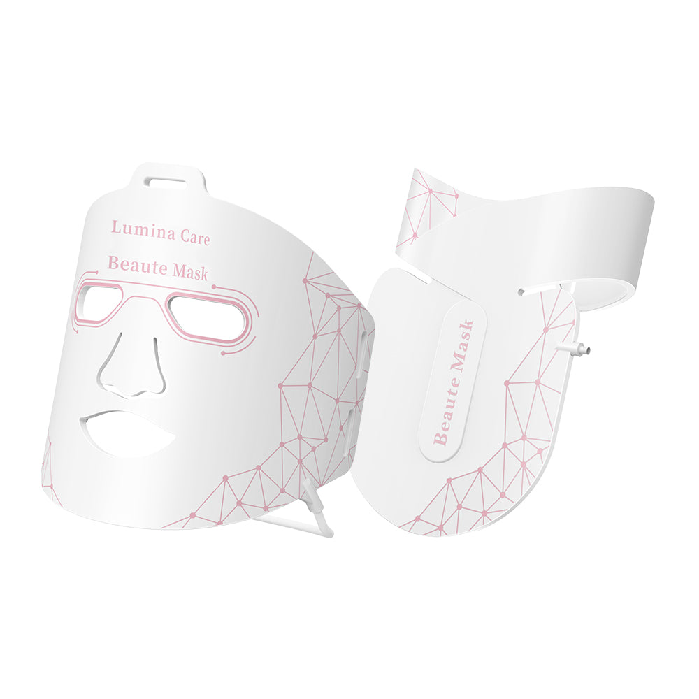 Iborria MN1 LED Light Therapy Face and Neck Mask