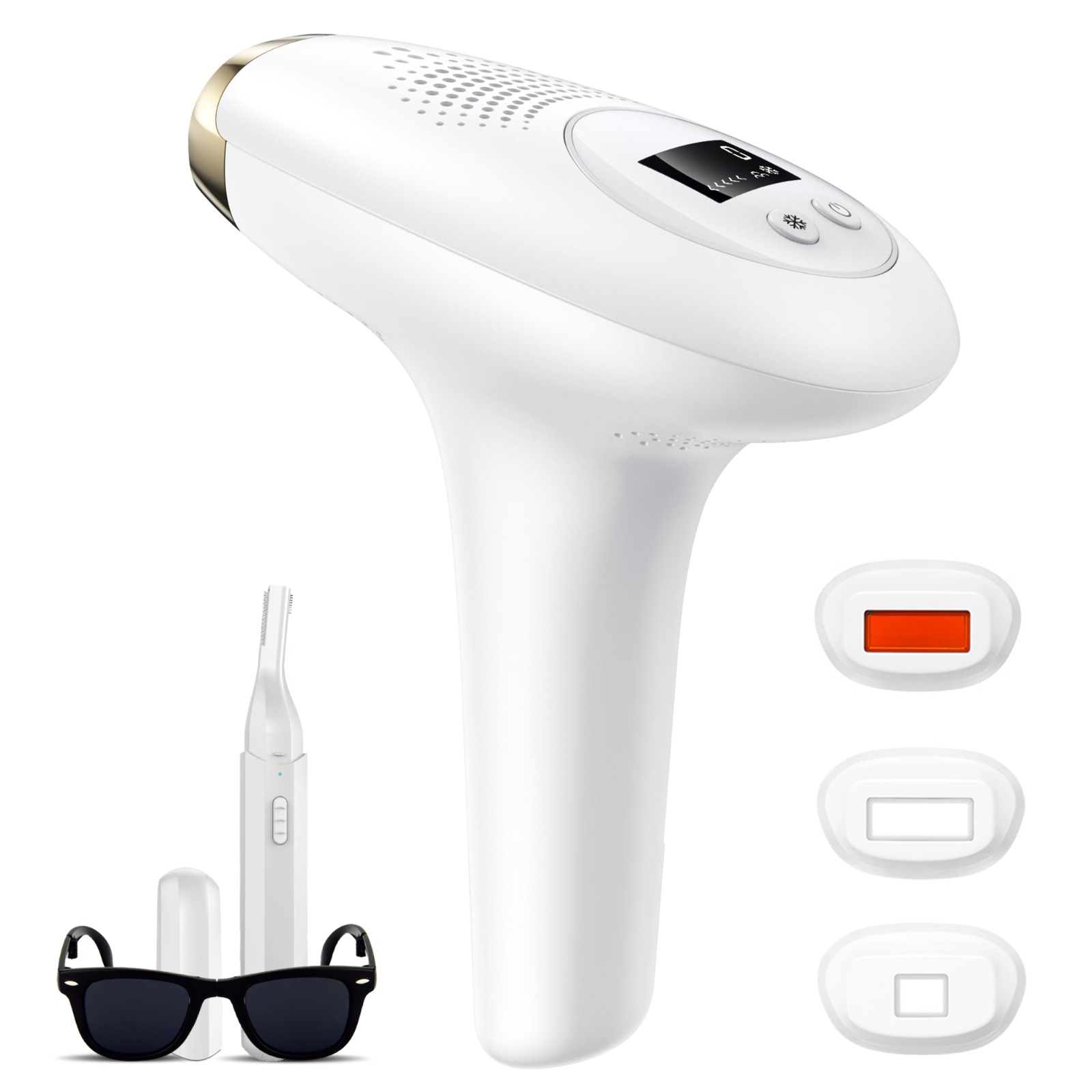 NEW 2025 T1 Unlimited ICE Cold IPL Hair Removal with 4 replacement heads