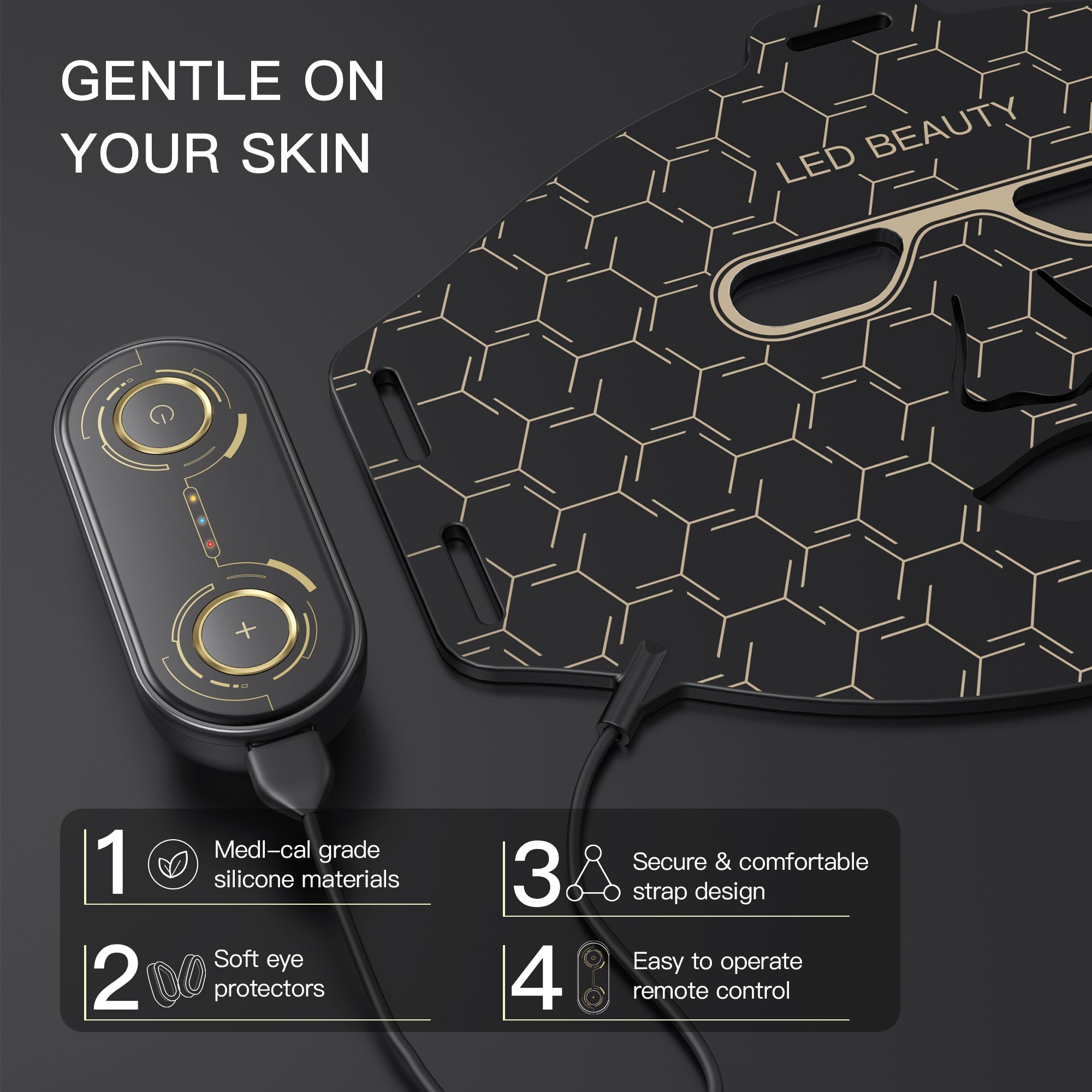 Iborria M226 LED FACE MASK