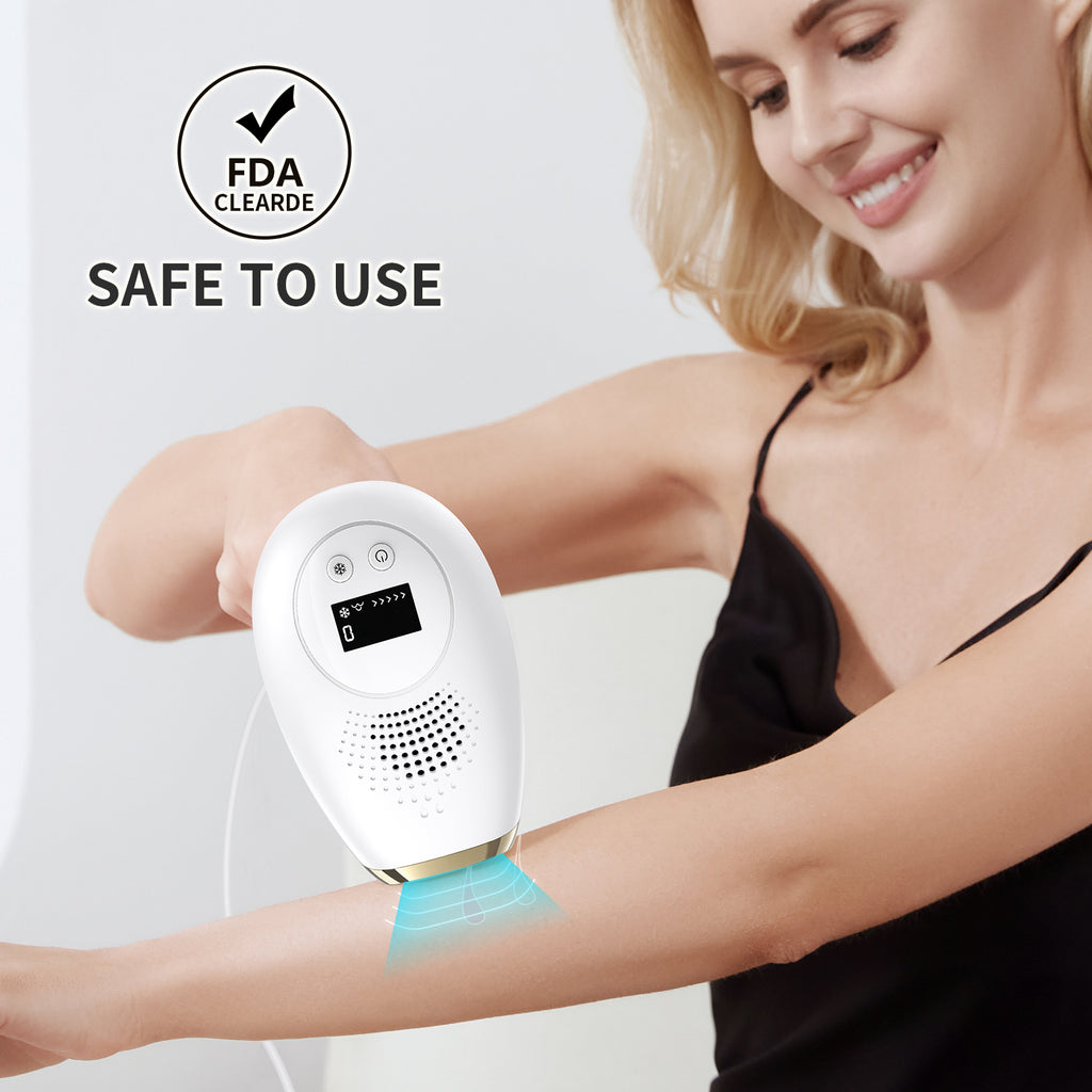 NEW 2026 T1 Unlimited ICE Cold IPL Hair Removal with 5 replacement heads